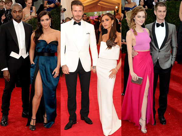 Modisnya Gaya Fashion Para Pasangan Selebriti Hollywood di Met Gala 2014!